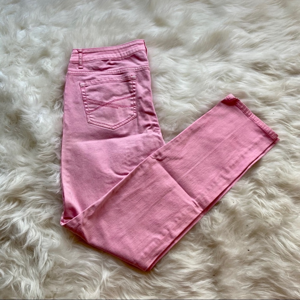 Aeropostale Pink Bayla Skinny Jeans Low Rise